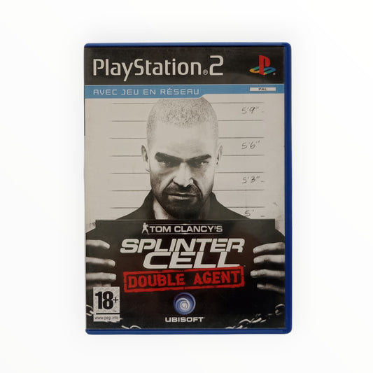 Splinter Cell Double Agent sur PlayStation 2 jeu complet avec boîte et notice