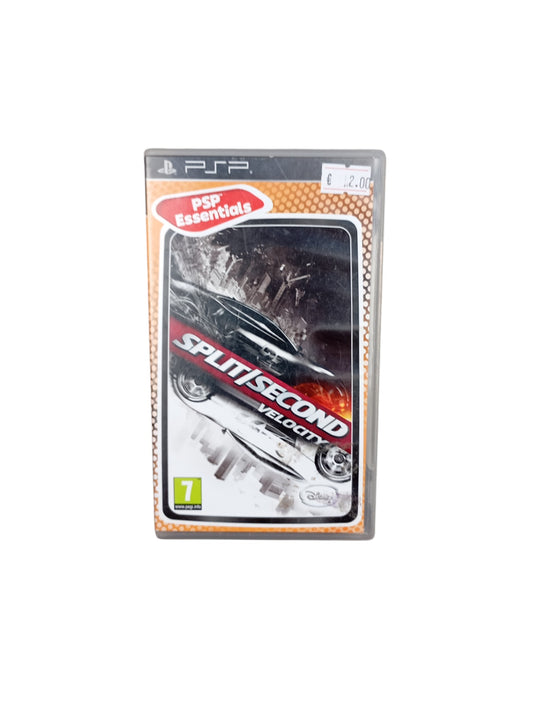 Split/Second Velocity PlayStation Portable Essentials complet en boîte avec UMD et notice