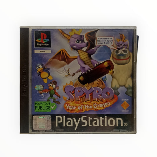 Spyro Year of the Dragon PlayStation 1 PS1 complet avec notice