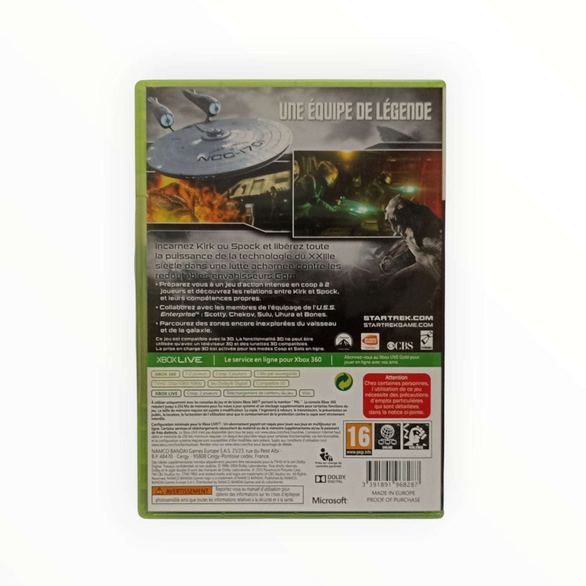 Star Trek – Xbox 360 – Complet - Masaru