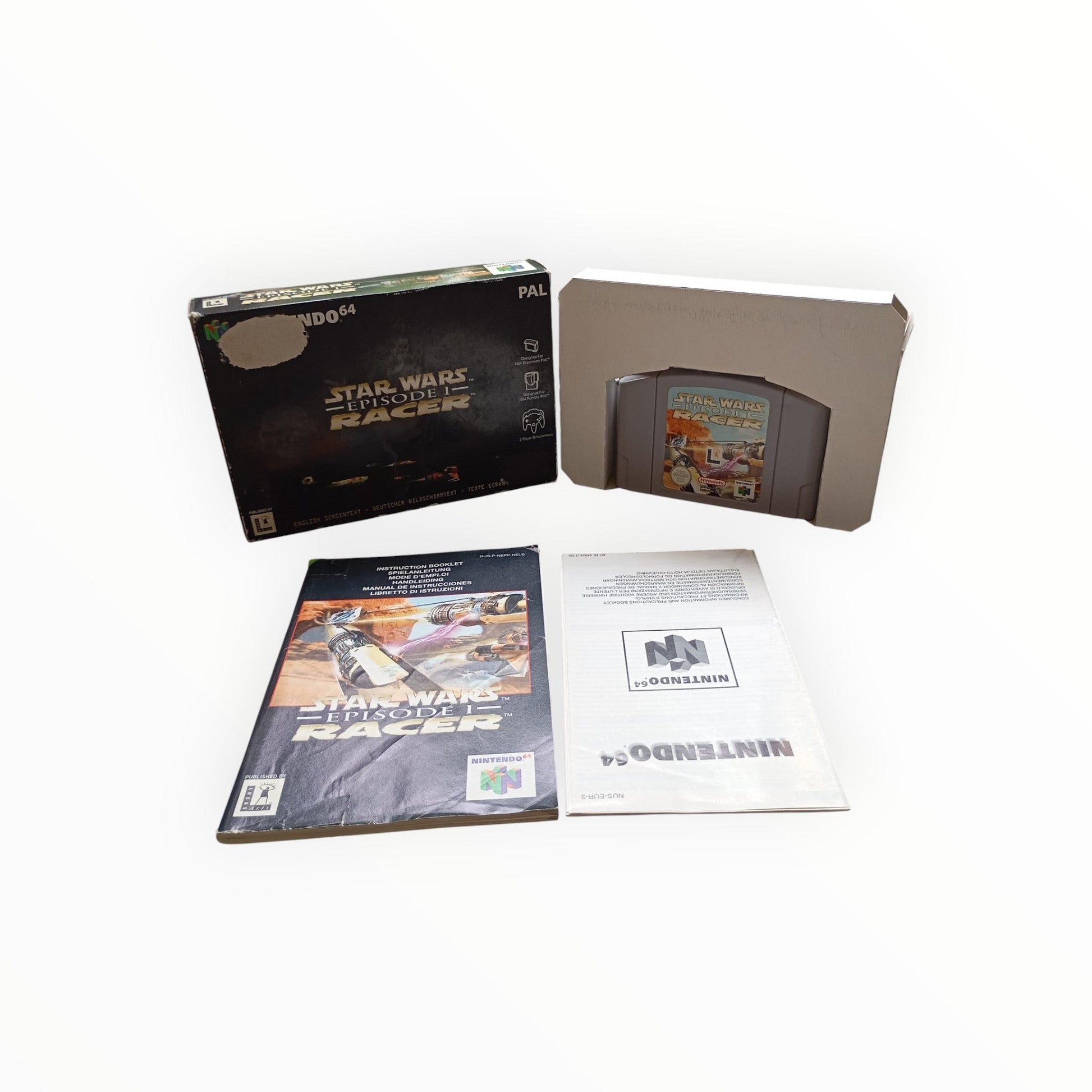 Star Wars Episode I: Racer – Nintendo 64 (complet) FRA - Masaru