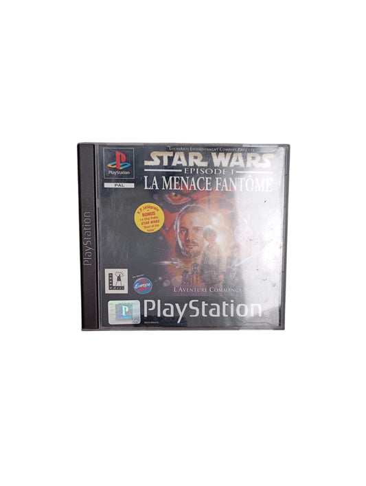 Star Wars La Menace Fantôme PlayStation 1 PS1 complet en boîte avec disque et notice