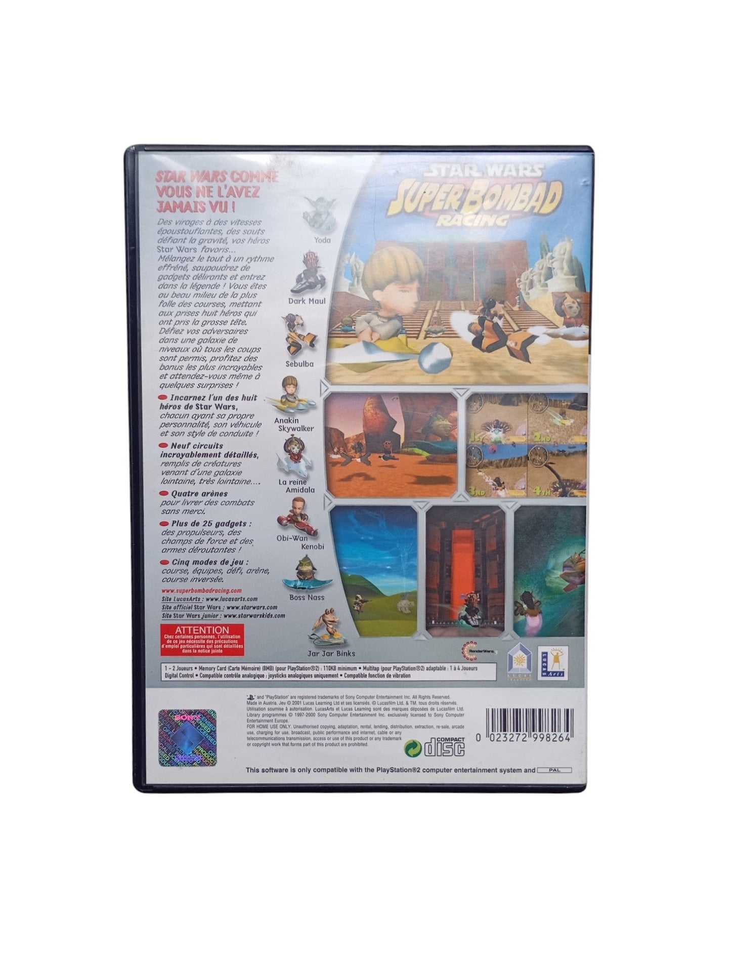 Star Wars : Super Bombad Racing Playstation 2 (PS2) - Masaru