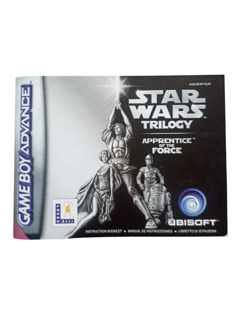 Star Wars Trilogy: Apprentice of the Force – Game Boy Advance (Complet en boîte avec notice) - Masaru