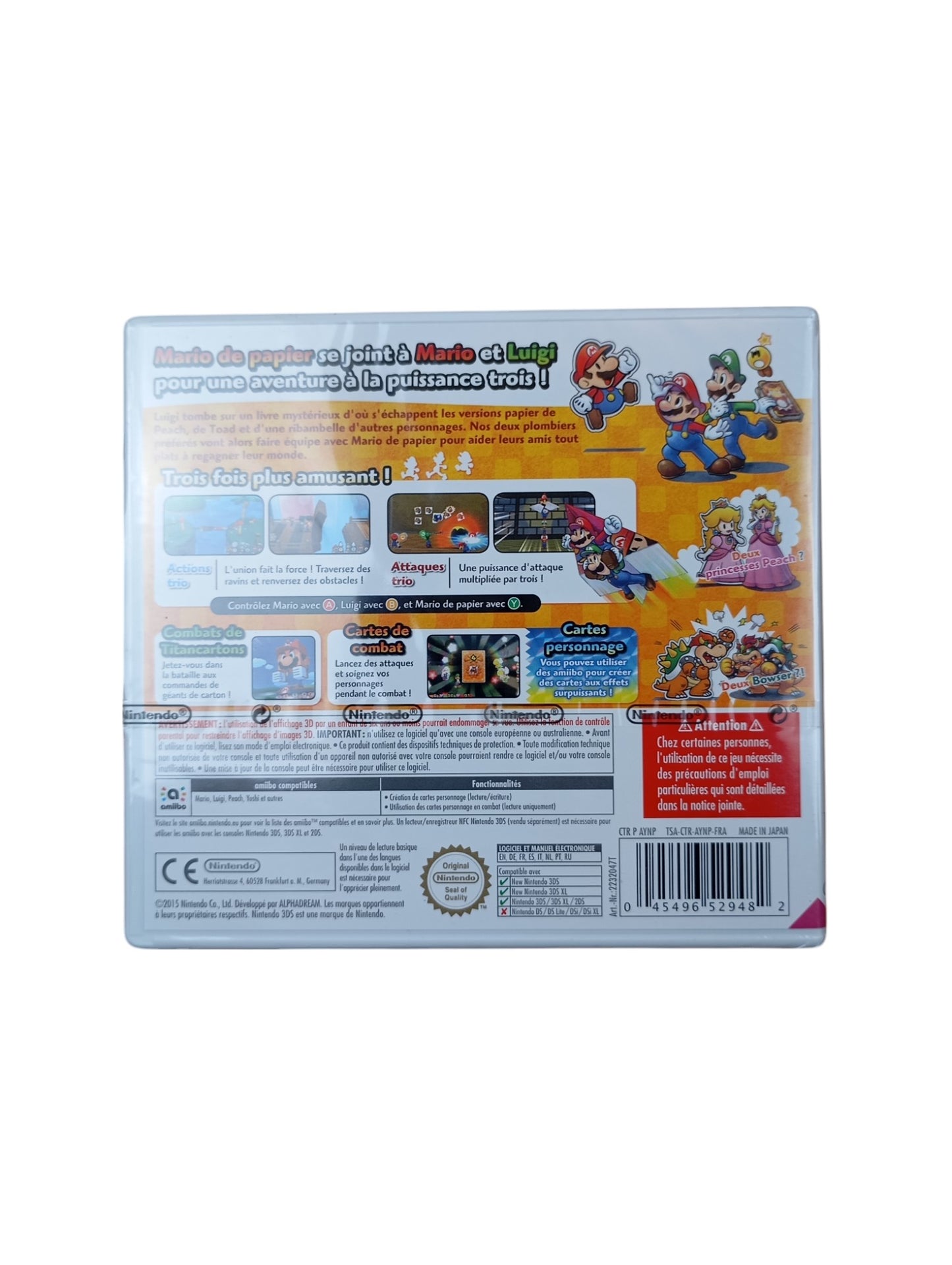 Mario & Luigi : Paper Jam Bros