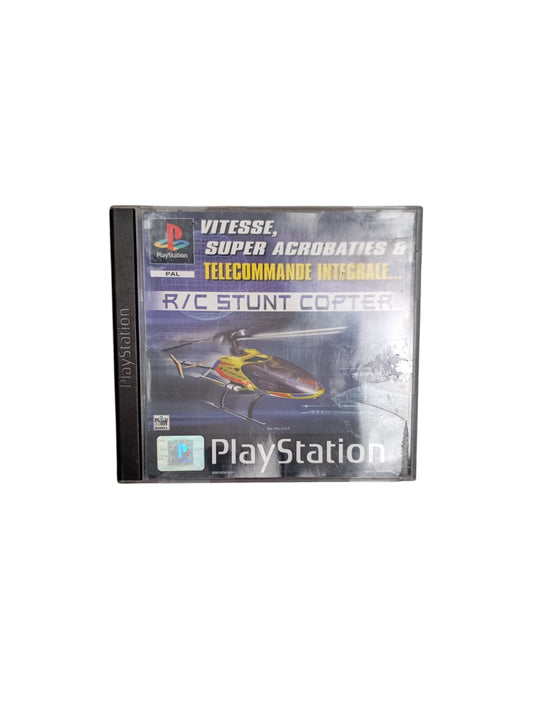Stunt Copter PlayStation 1 PS1 complet en boîte avec disque et notice