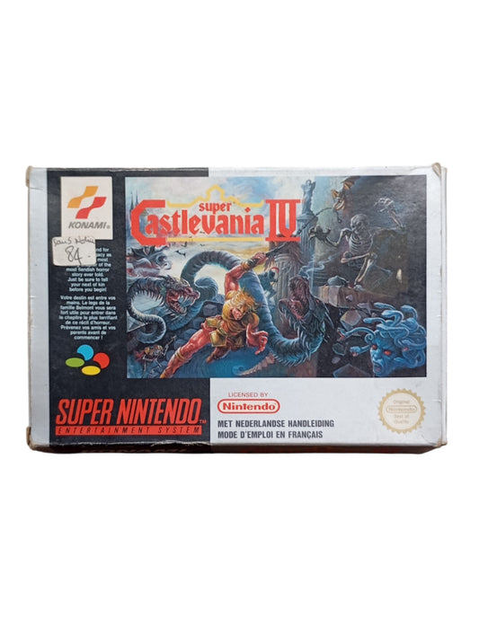 Super Castlevania IV Super Nintendo avec boîte sans notice