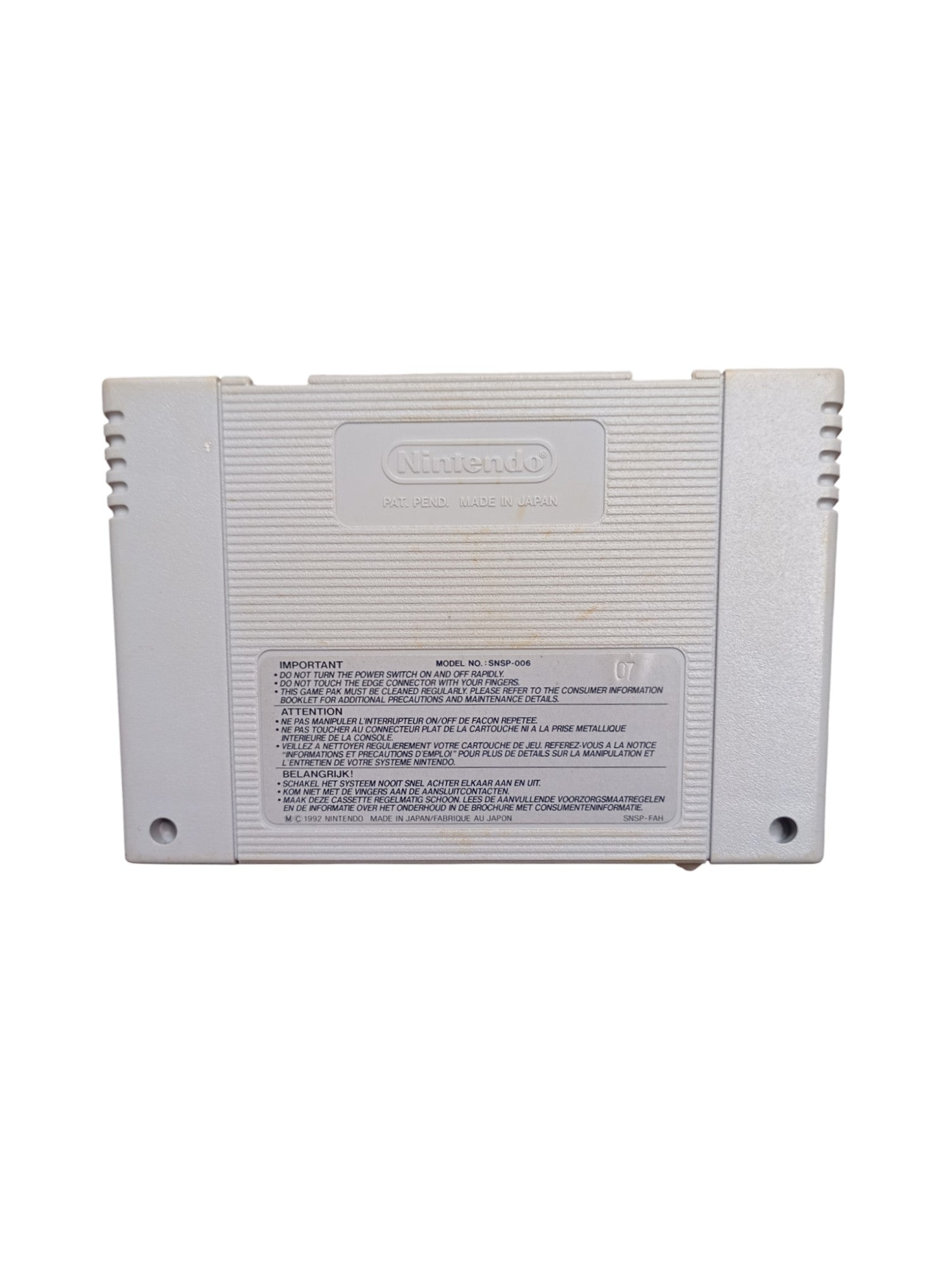 Super Castlevania IV – Super Nintendo (Sans notice) - Masaru