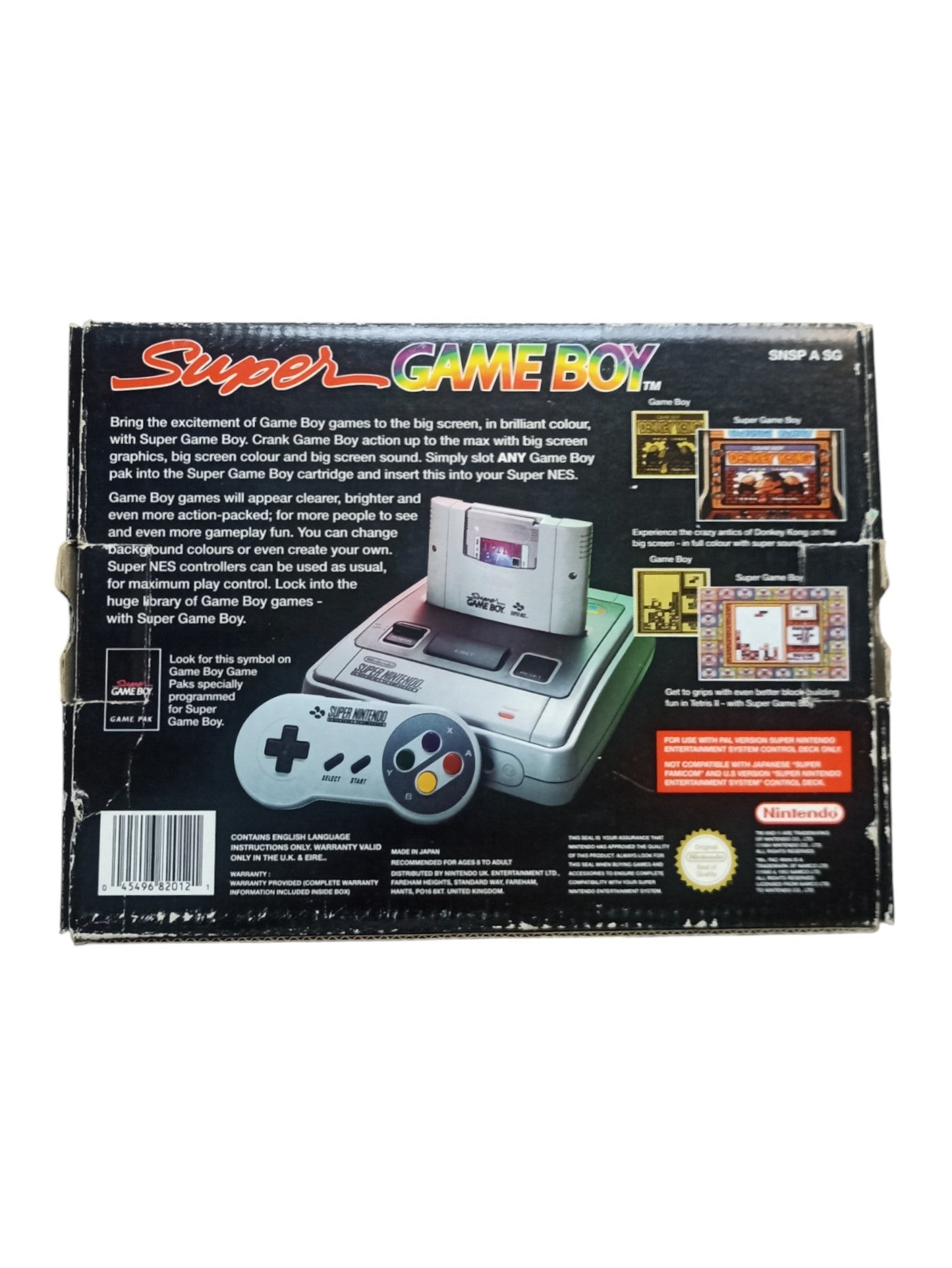 Super Game Boy – SNES – Complet en boîte avec notice (PAL - UK) - Masaru