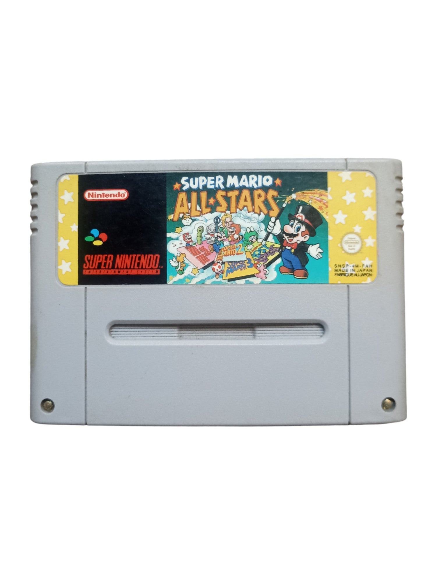 Super Mario All-Stars cartouche originale Super Nintendo SNES loose

