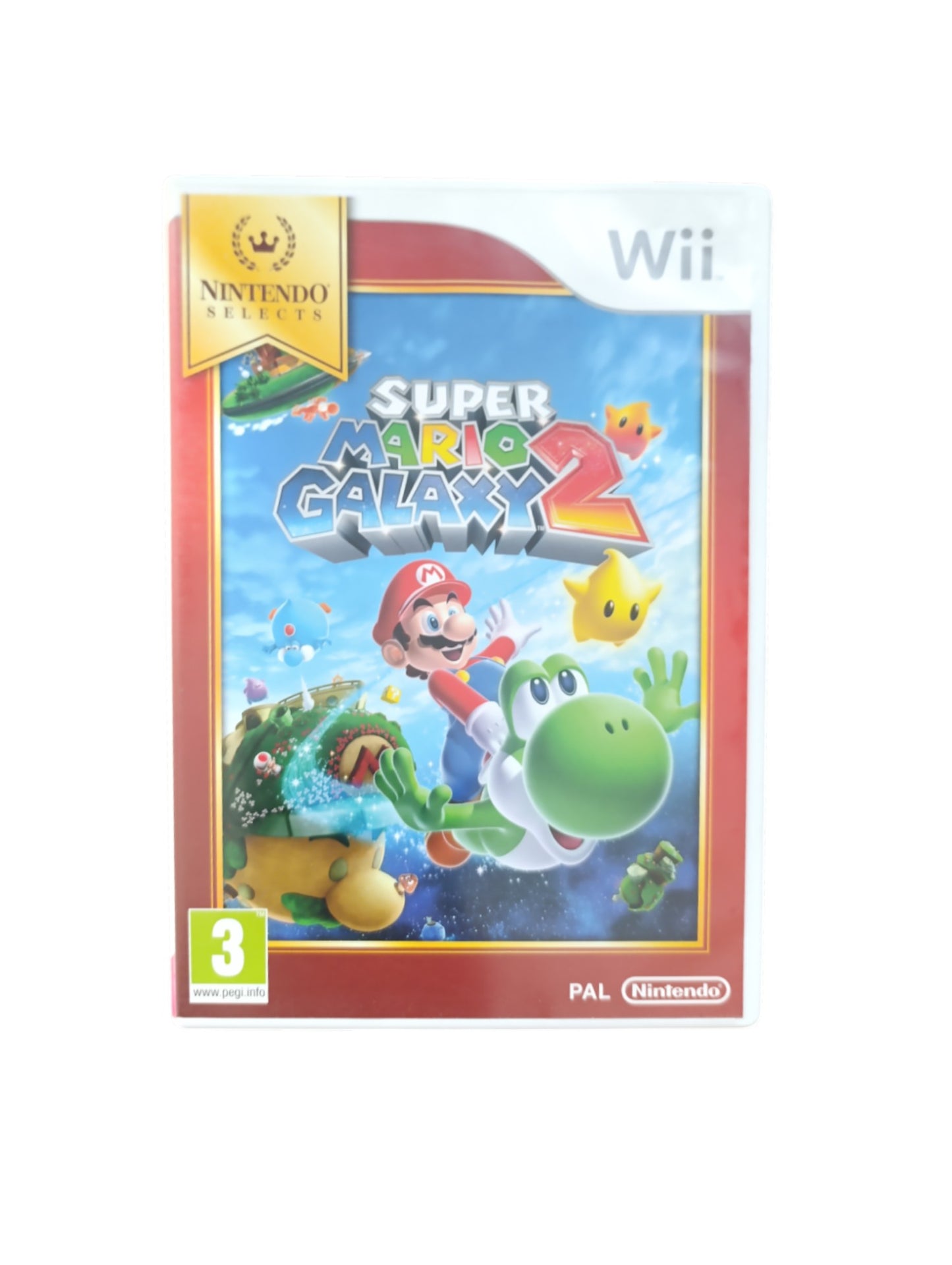Super Mario Galaxy 2 Nintendo Wii édition Nintendo Selects complet en boîte avec notice
