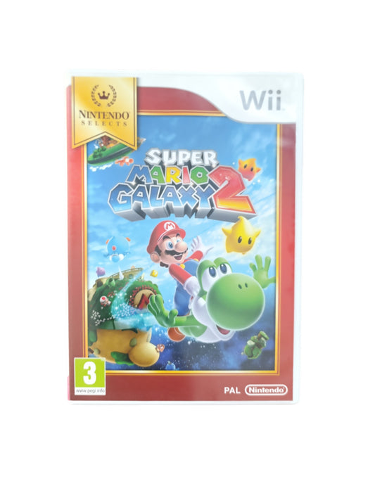 Super Mario Galaxy 2 Nintendo Wii édition Nintendo Selects complet en boîte avec notice