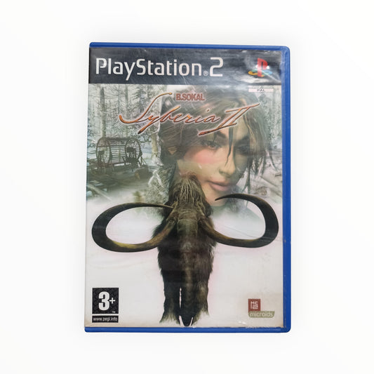 Syberia II PlayStation 2 PS2 PAL FR disque original fonctionnel nickel
