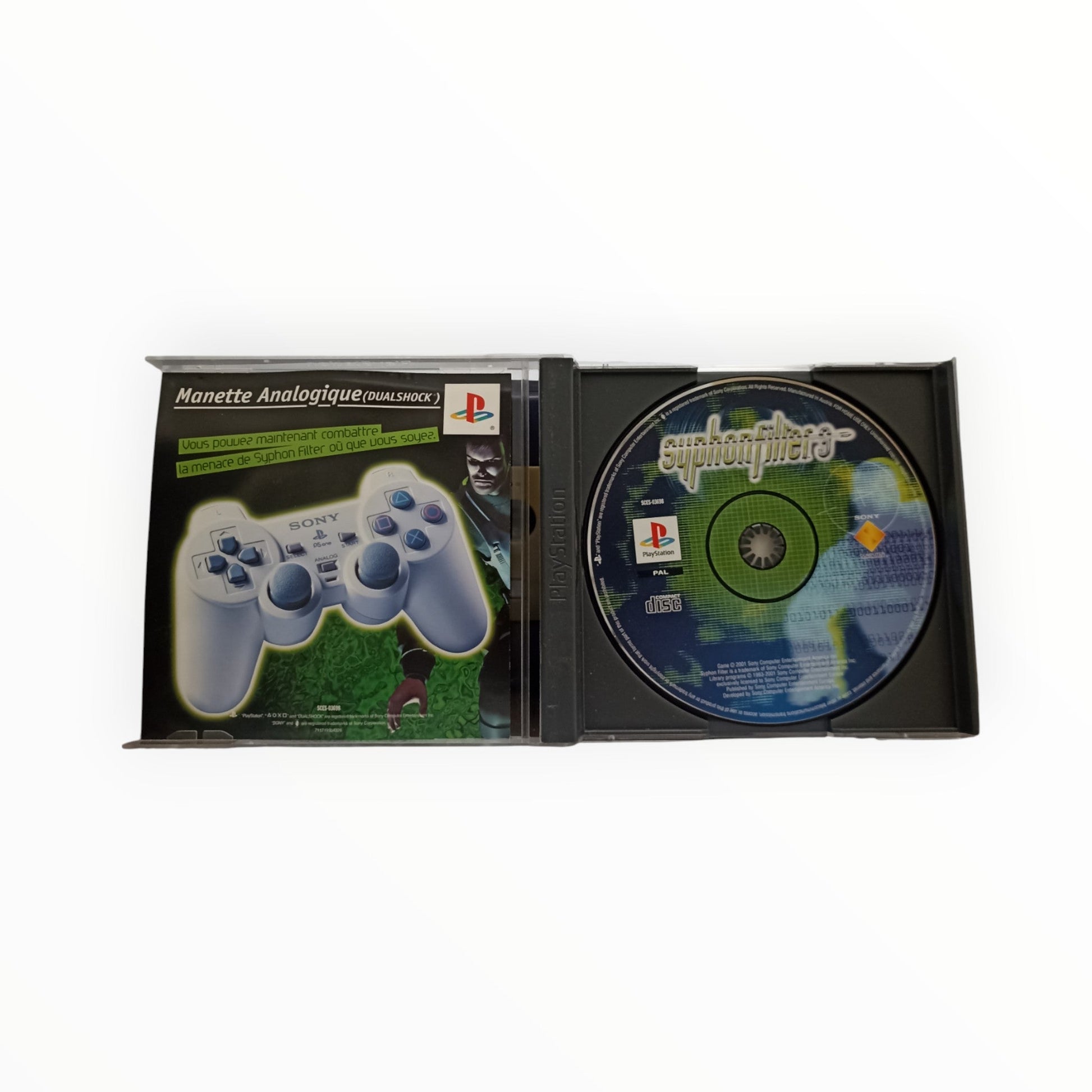 Syphon Filter 3 – PlayStation 1 (sans notice) - Masaru