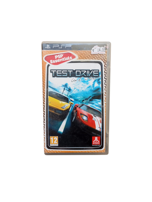 Test Drive Unlimited PSP Essentials en boîte avec UMD sans notice