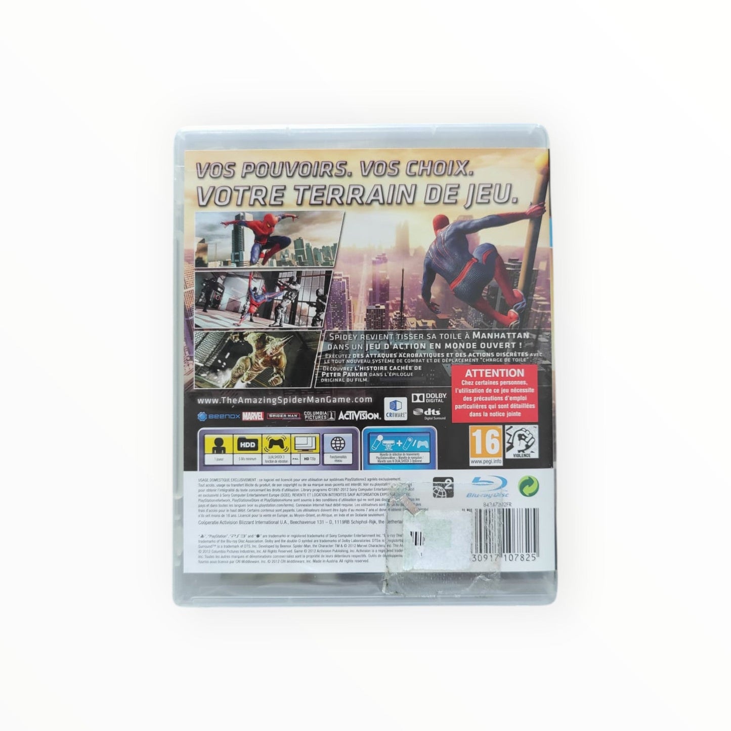 The Amazing Spider - Man – PlayStation 3 (complet) - Masaru