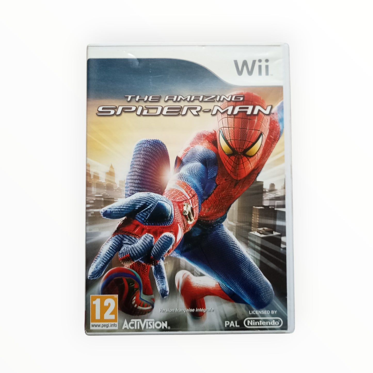 The Amazing Spider-Man Nintendo Wii PAL FR disque original fonctionnel nickel
