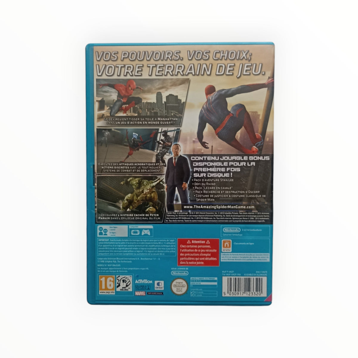 The amazing spider - man WII U Edition Ultimate - Masaru