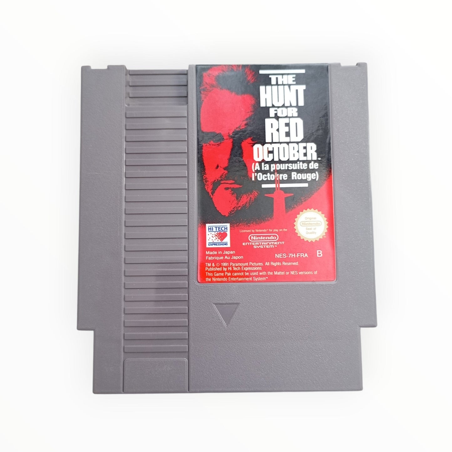 The Hunt for Red October – Nintendo NES (complet) FRA - Masaru