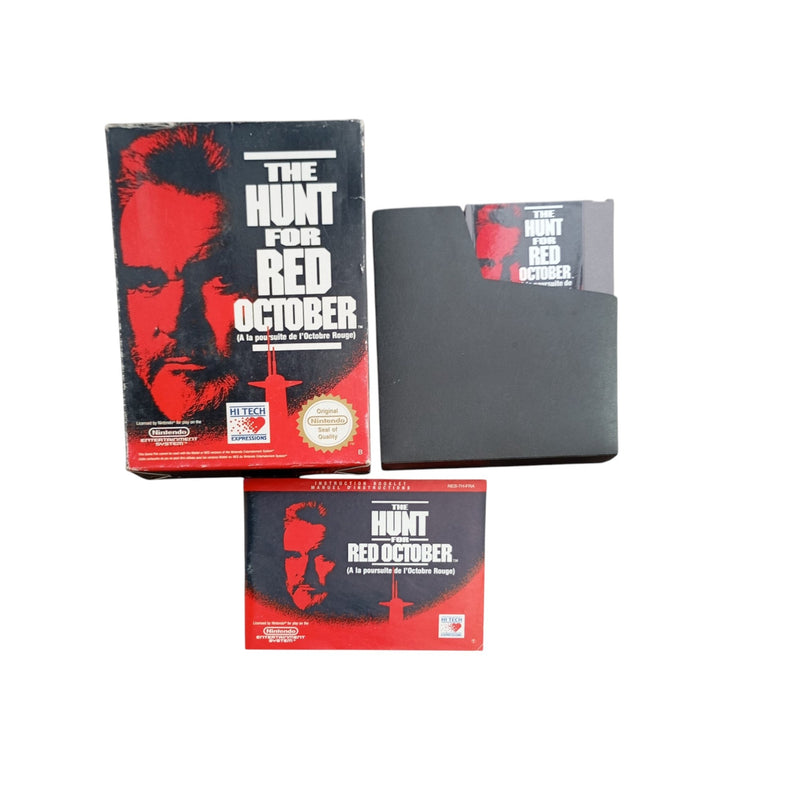 The Hunt for Red October (A la Poursuite d'Octobre Rouge) – Nintendo NES (complet) FRA