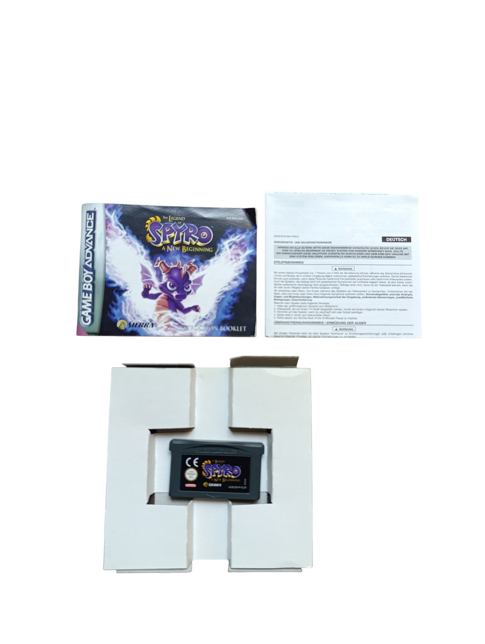 The Legend of Spyro: A New Beginning – Game Boy Advance (Complet en boîte avec notice) - Masaru