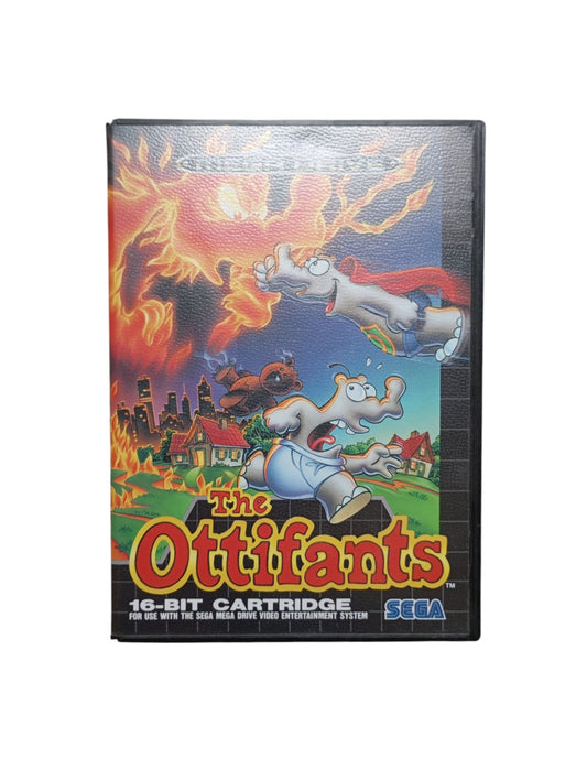 The Ottifants Sega Mega Drive jeu original en boîte sans notice