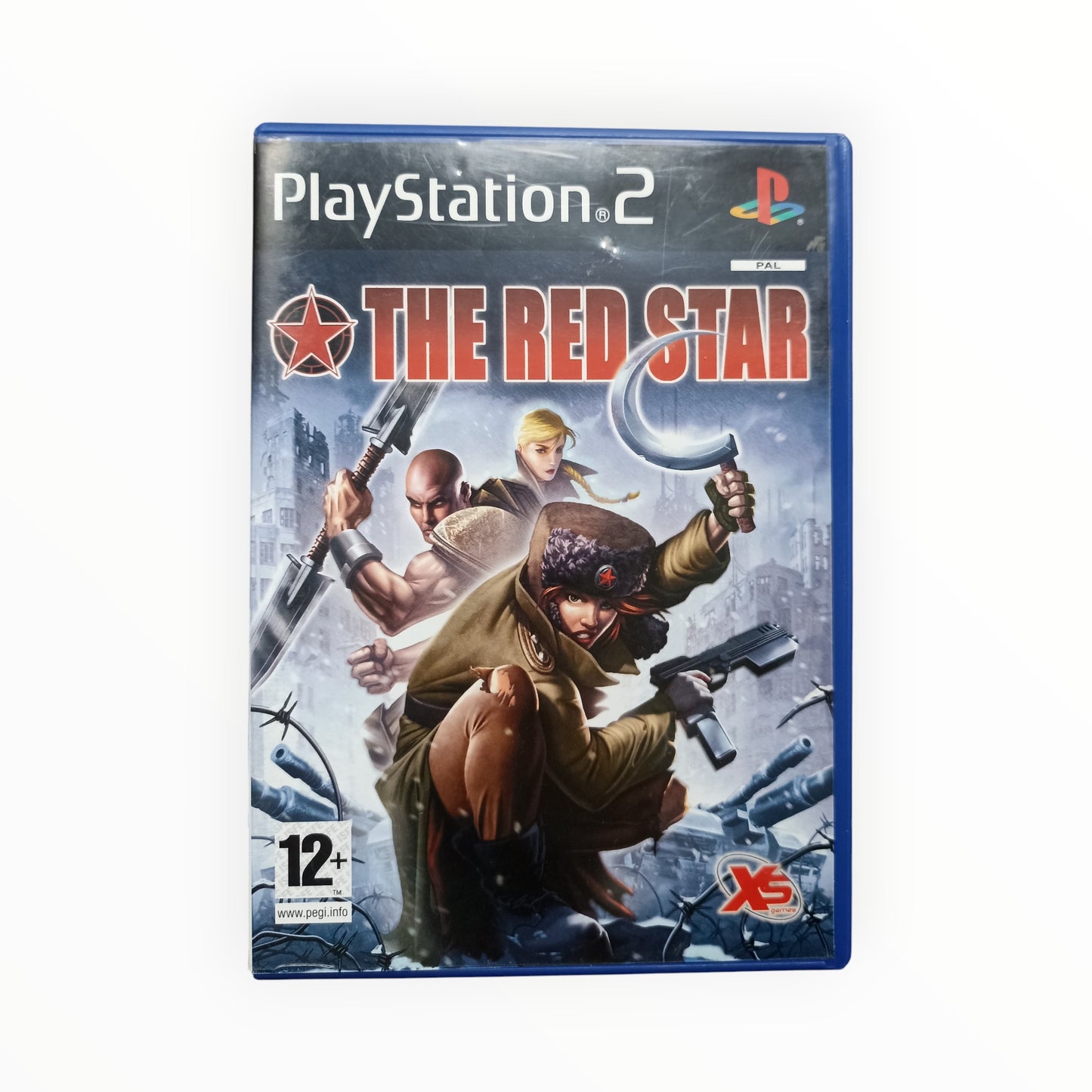 The Red Star PlayStation 2 PS2 PAL FR disque original fonctionnel nickel
