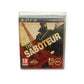 Jeu The Saboteur complet PlayStation 3 avec boîte et notice originale