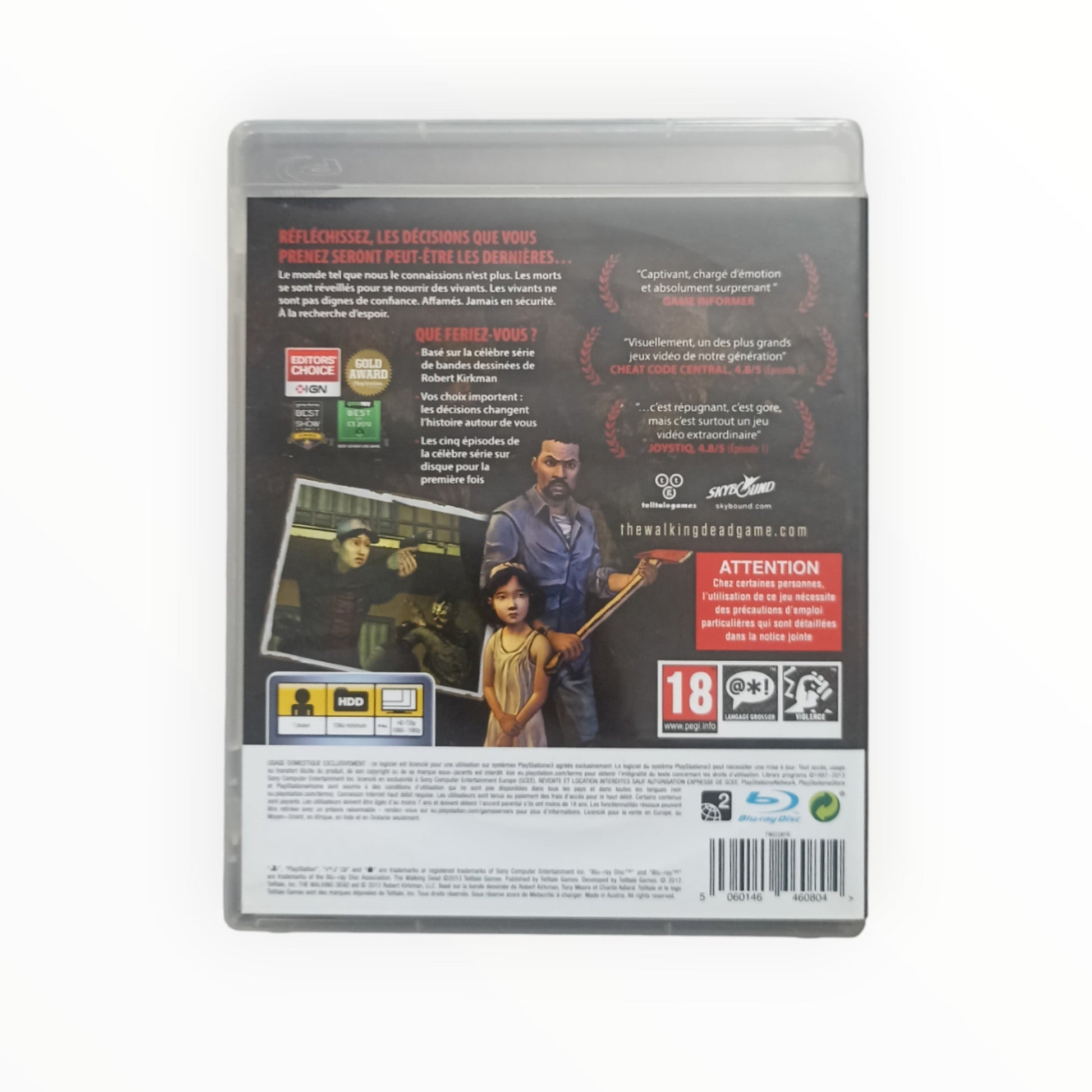 The Walking Dead: Jeu de l’Année Playstation 3 (PS3) - Masaru