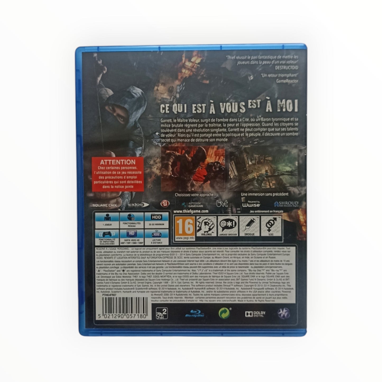 Thief Playstation 4 (PS4) - Masaru