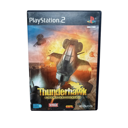 Thunderhawk Operation Phoenix PlayStation 2 PS2 PAL FR disque original fonctionnel nickel