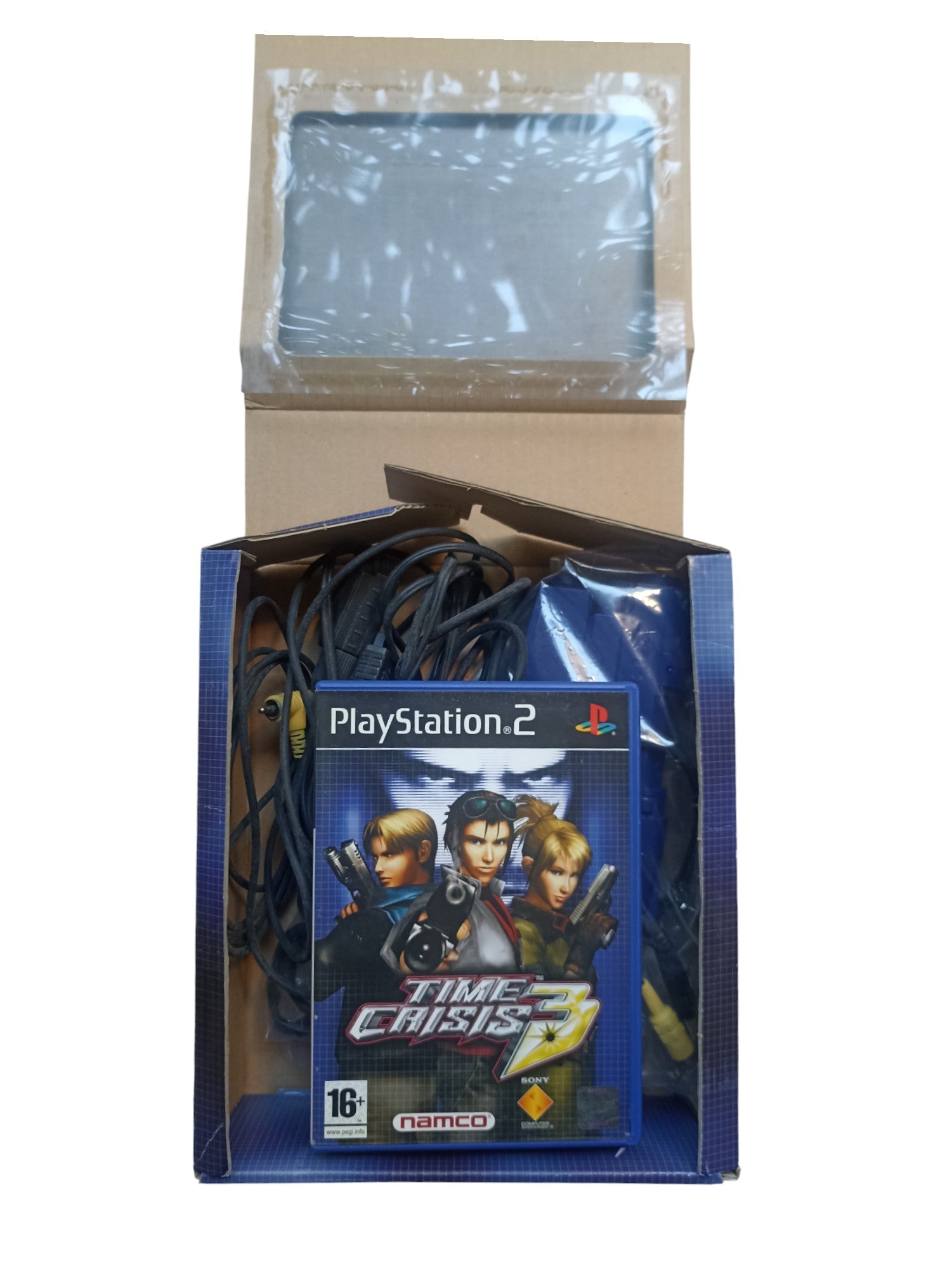 Time Crisis 2 + G - Con 2 – Pack complet PlayStation 2 en boîte - Masaru
