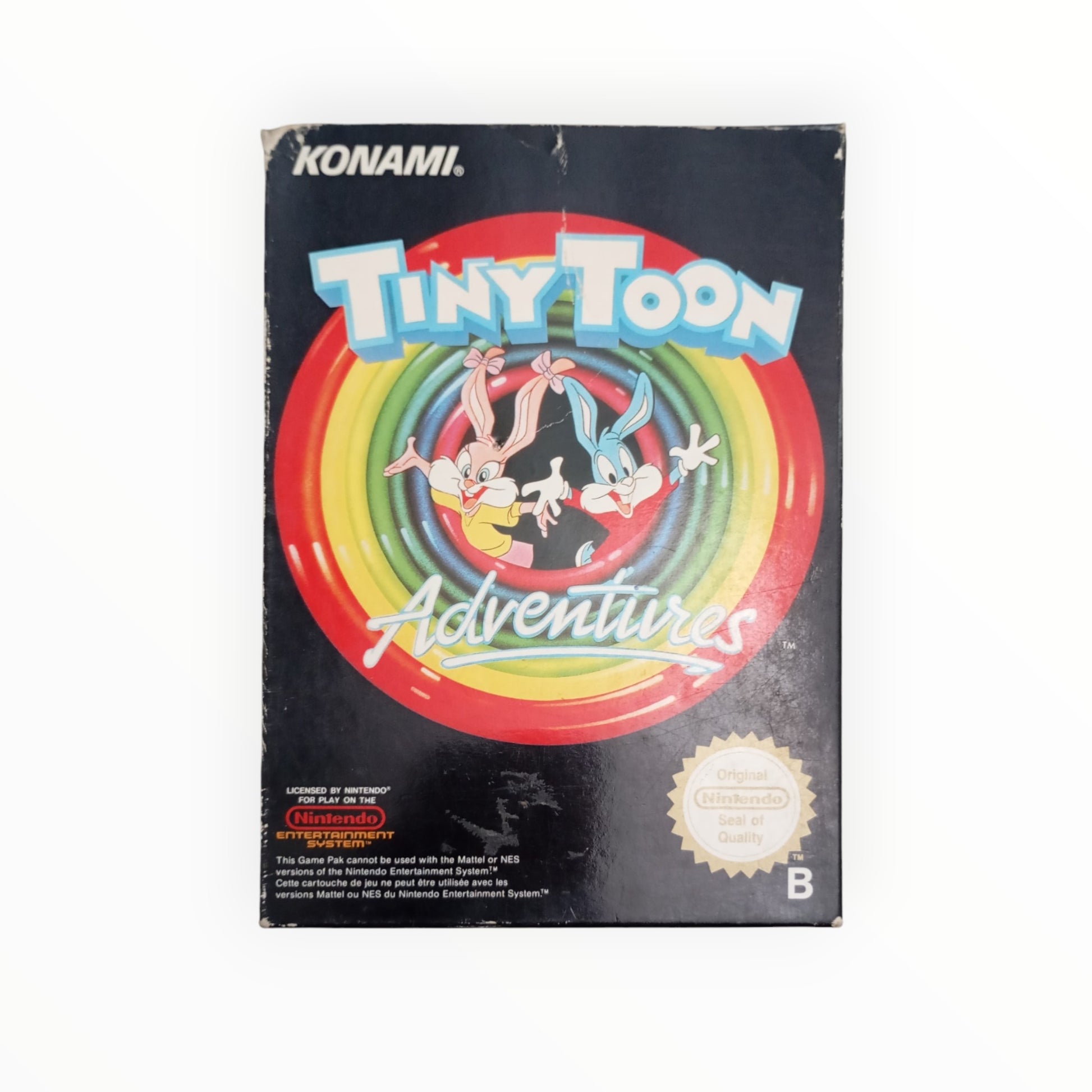 Tiny Toon Adventures complet sur Nintendo NES avec boîte et notice