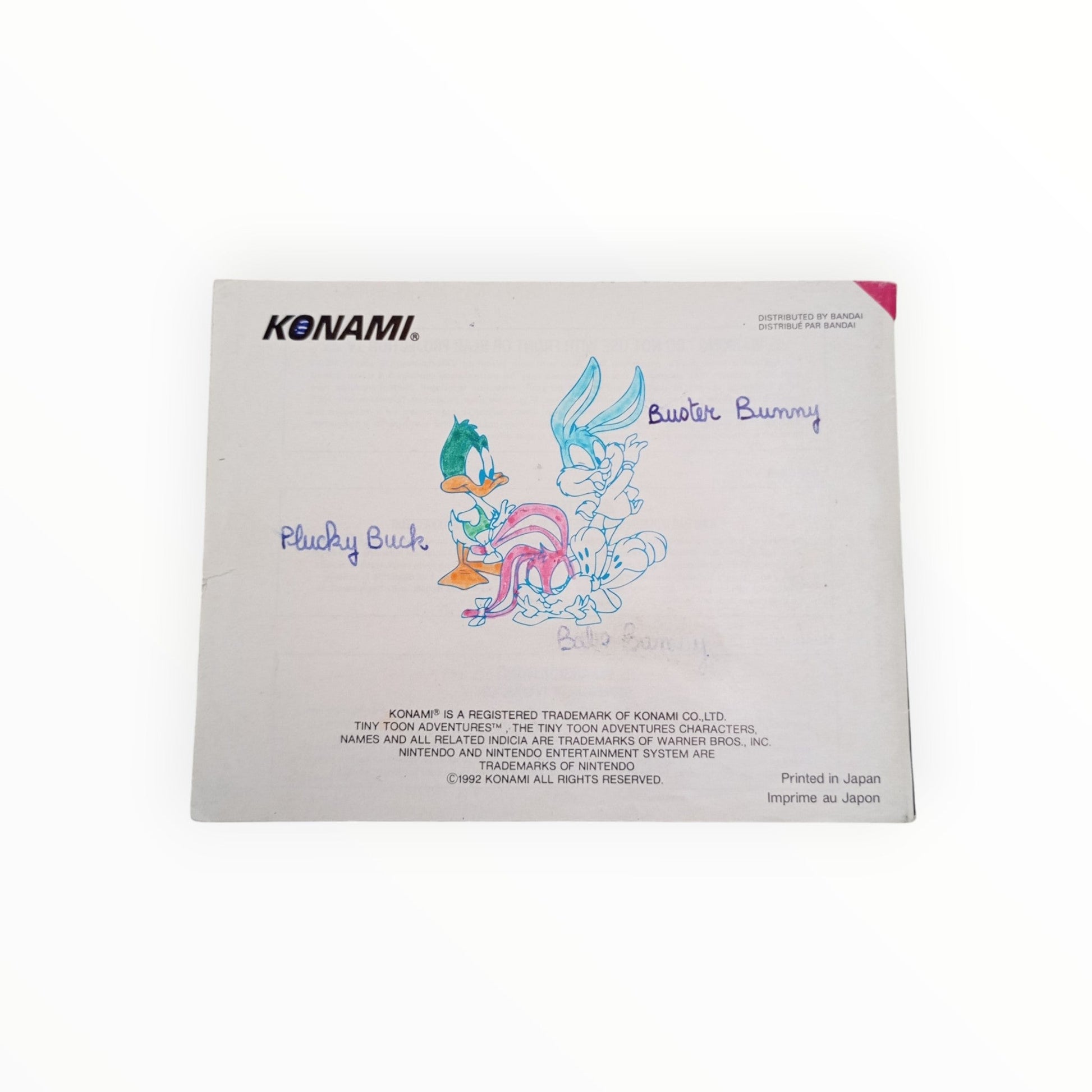 Tiny Toon Adventures – Nintendo NES (complet) FRA - Masaru