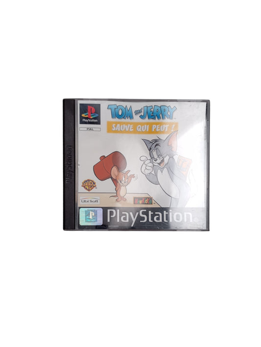 Tom & Jerry Sauve qui peut PlayStation 1 PS1 complet en boîte avec disque et notice