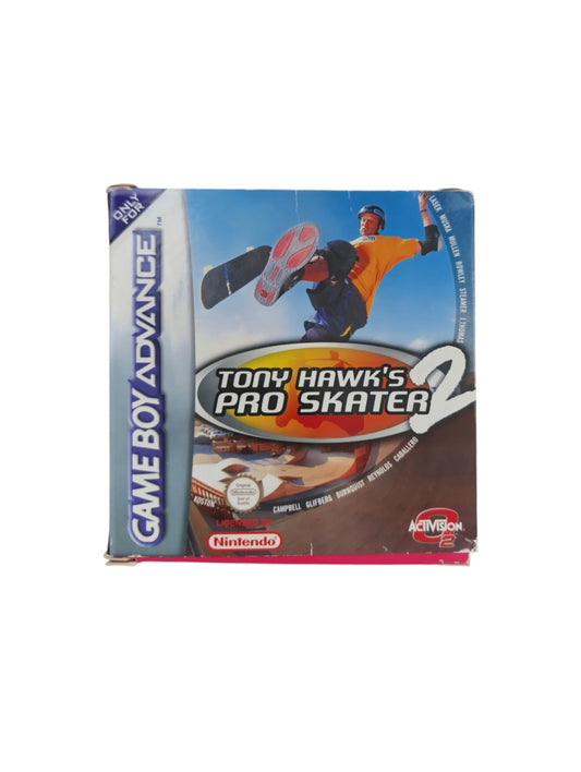 Tony Hawk’s Pro Skater 2 Game Boy Advance complet en boîte avec cartouche et notice