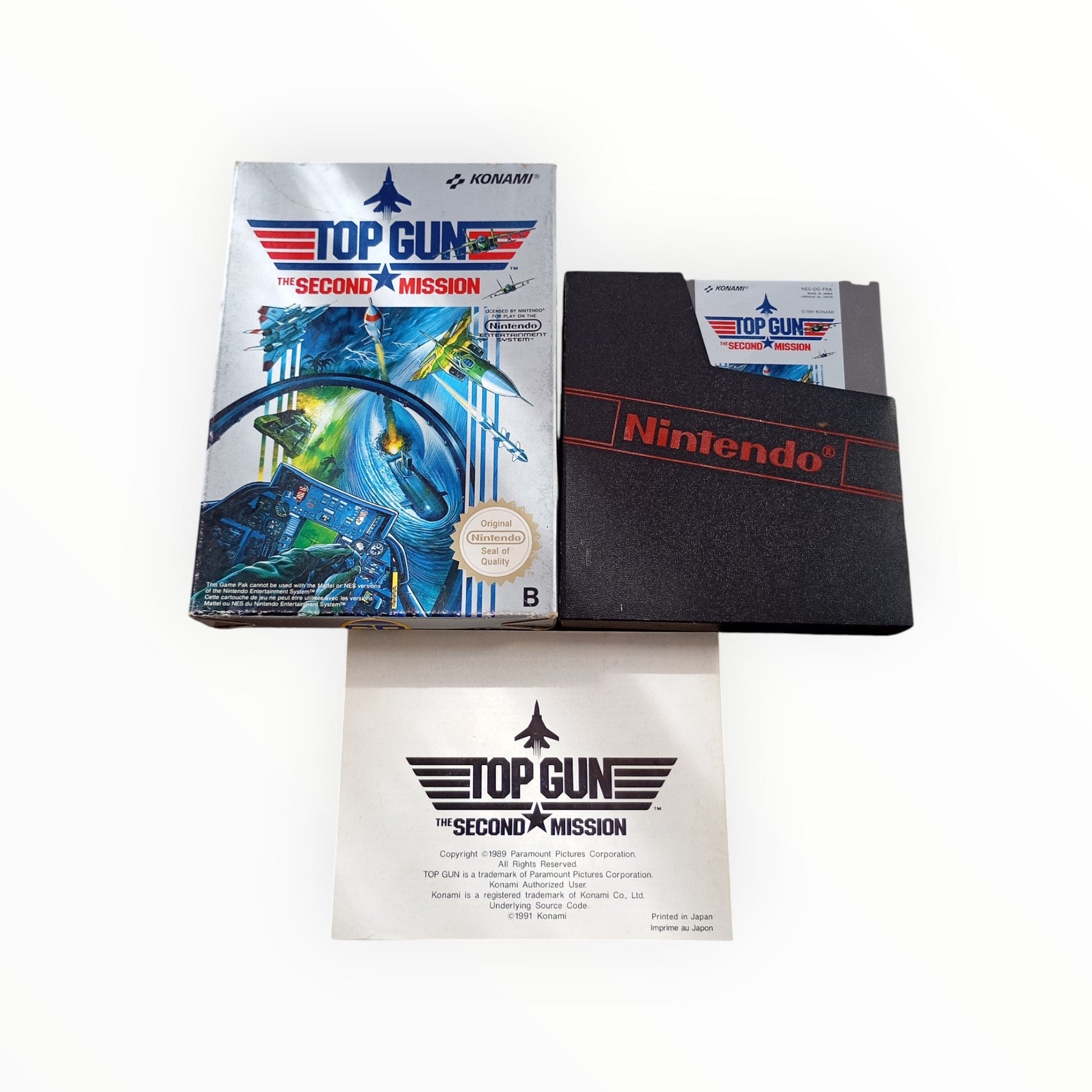 Top Gun: The Second Mission – Nintendo NES (complet) FRA - Masaru