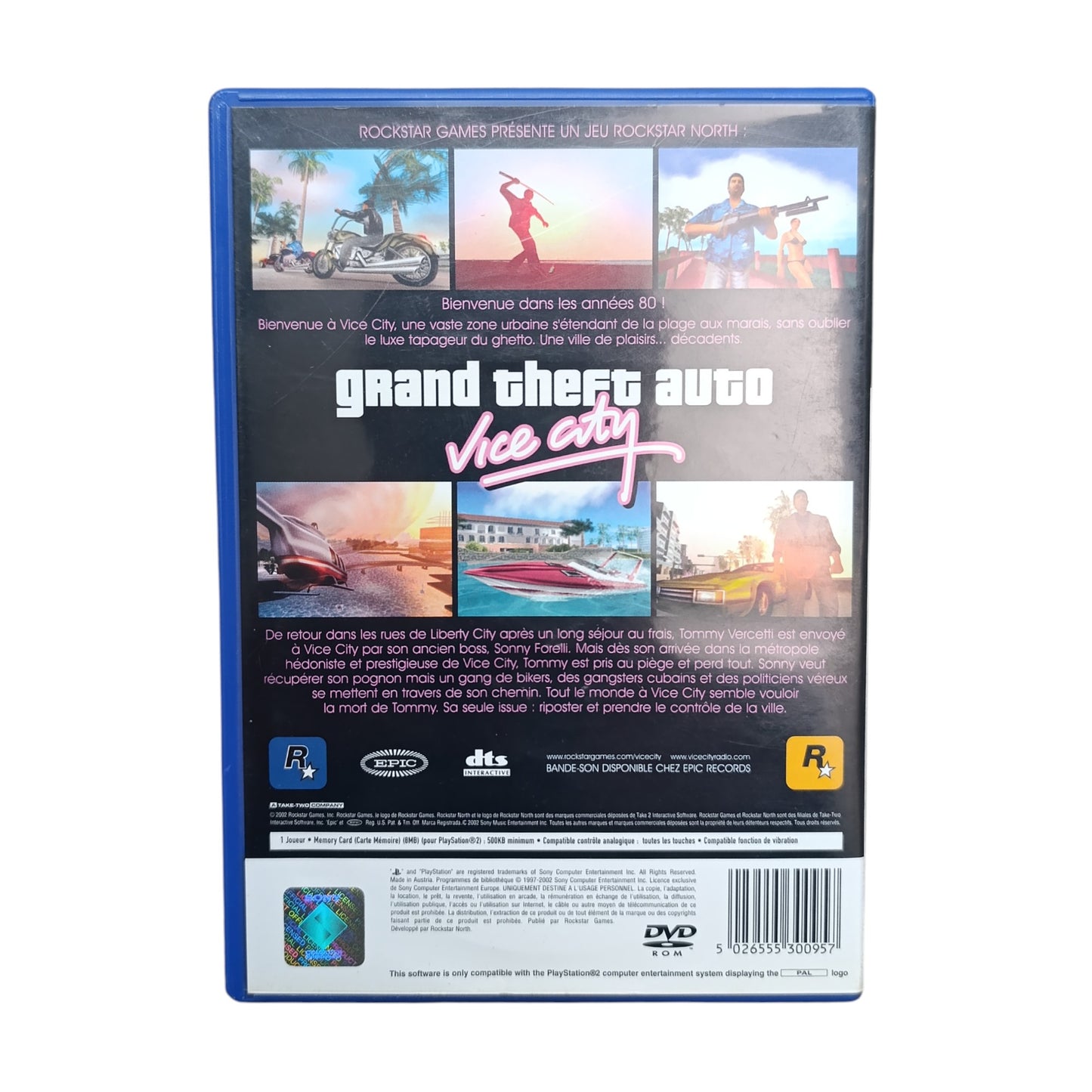 Grand Theft Auto: Vice City Playstation 2 (PS2)