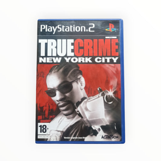 True Crime New York City PlayStation 2 PS2 PAL FR disque original fonctionnel nickel