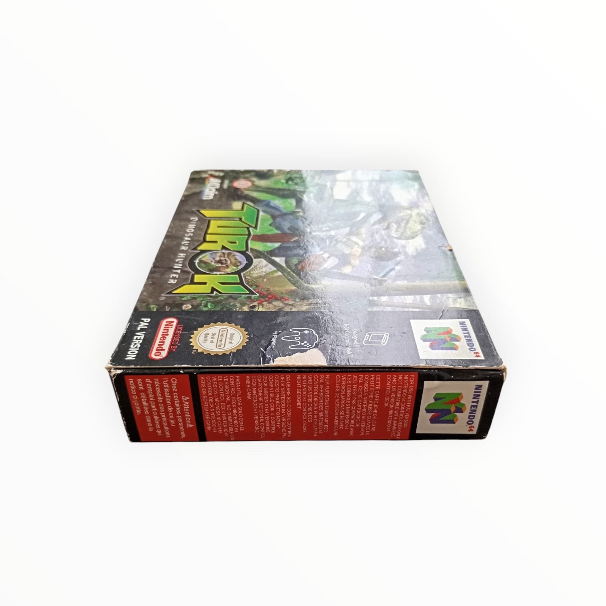 Turok: Dinosaur Hunter – Nintendo 64 (complet) FRA - EUR - Masaru
