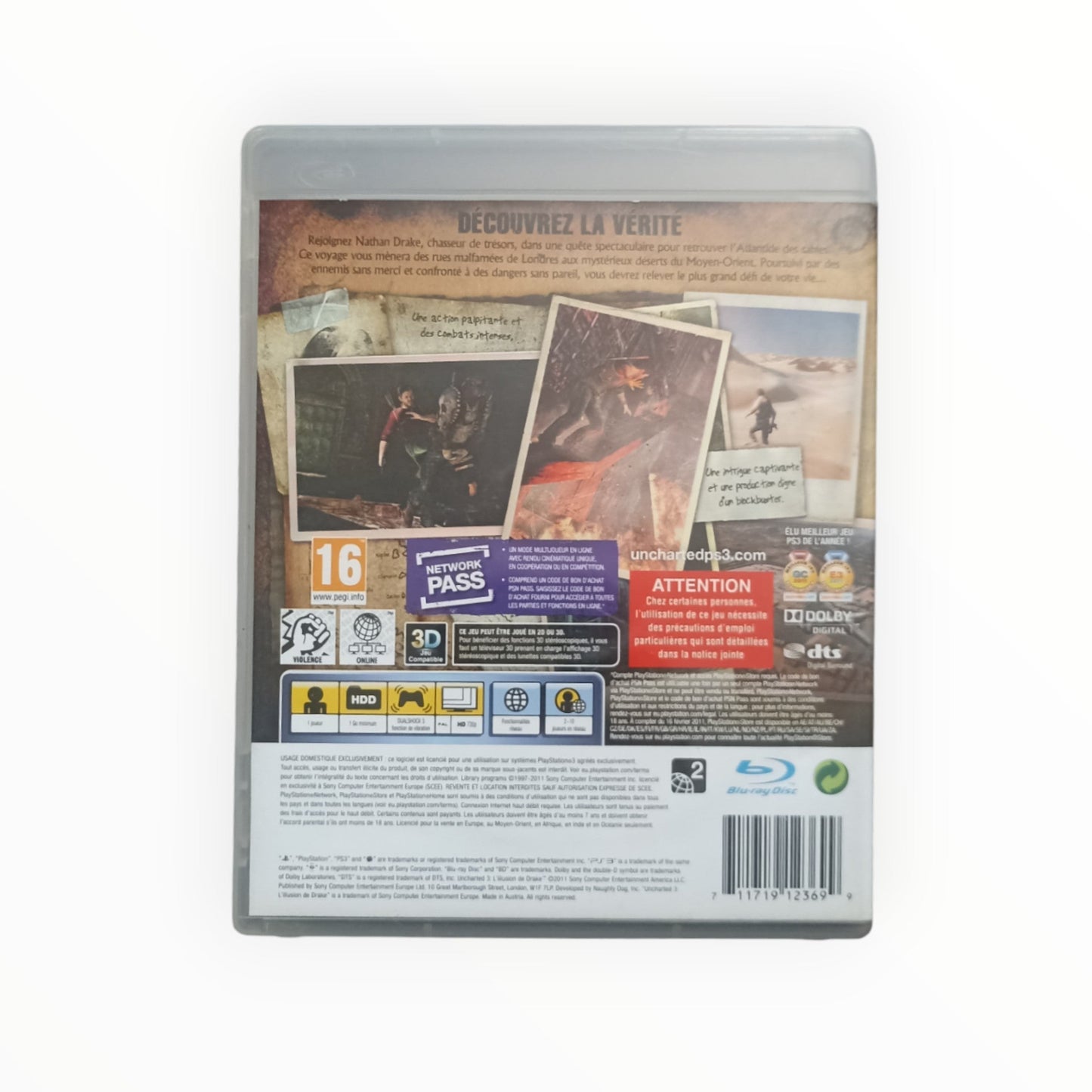 Uncharted Trilogy – Édition Spéciale PS3 - Masaru