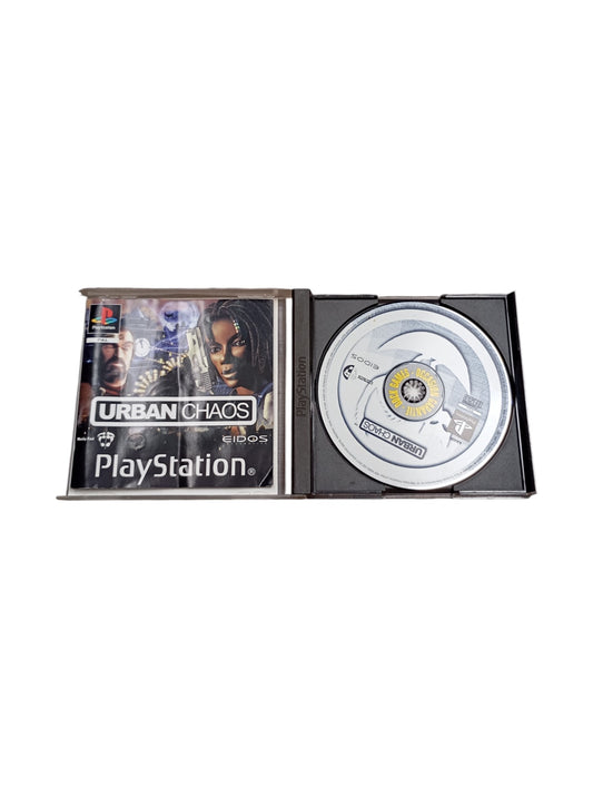 Urban Chaos PlayStation 1 complet en boîte avec disque et notice