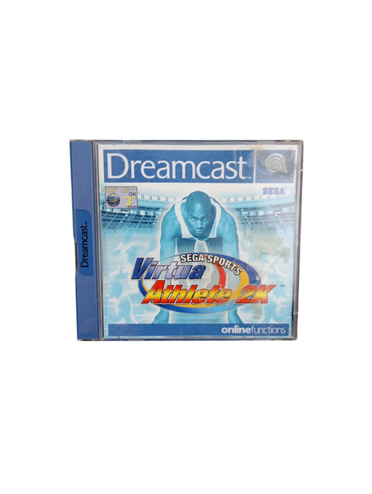Virtua Athlete 2K Sega Dreamcast complet en boîte avec disque et notice