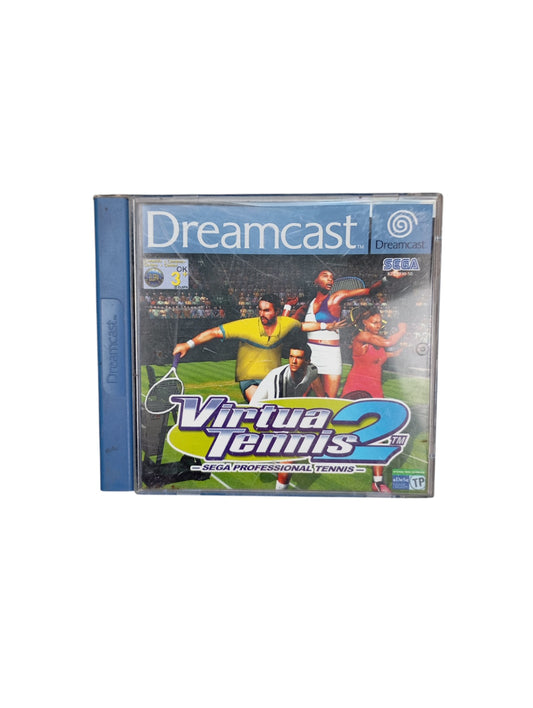 Virtua Tennis 2 Sega Dreamcast complet en boîte avec disque et notice