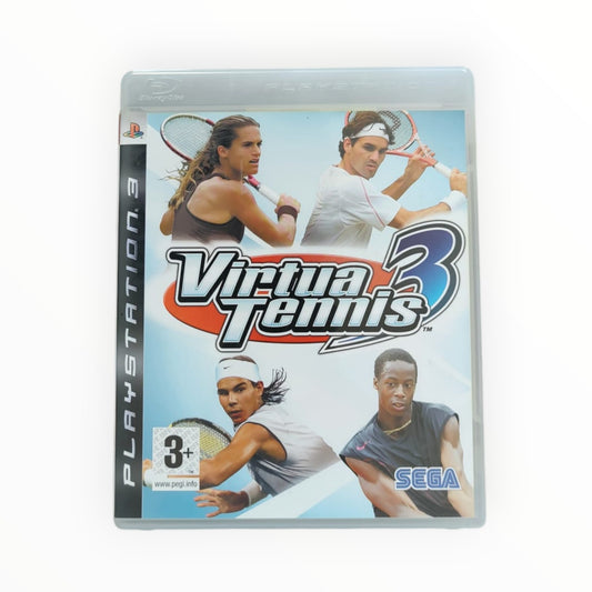 Virtua Tennis 3 complet sur PS3 avec boîte et disque originaux