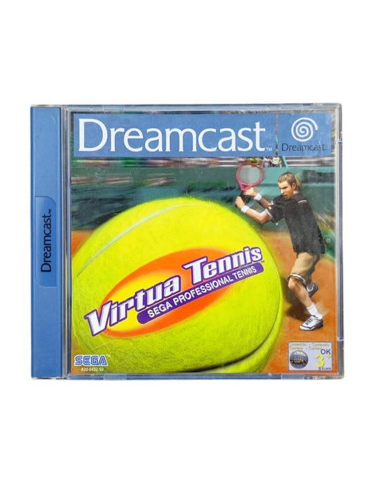 Virtua Tennis Sega Dreamcast complet avec disque et notice, boîte abîmée