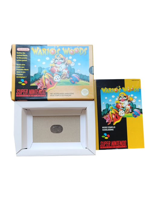 Wario's Woods Super Nintendo (SNES)