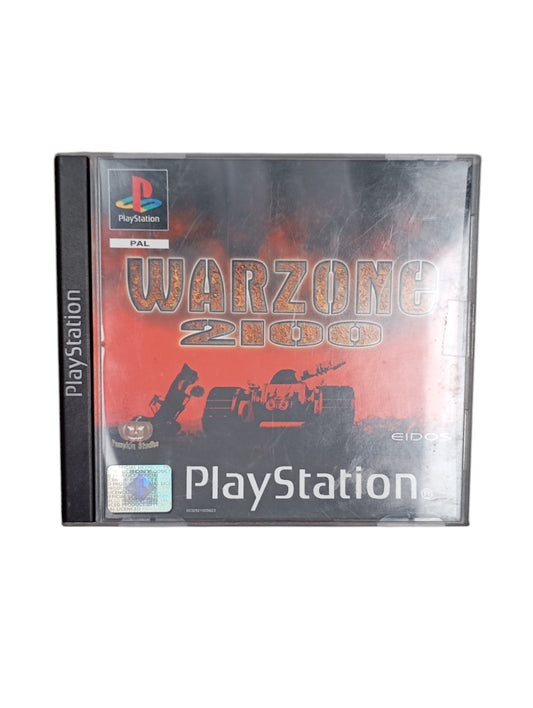 Warzone 2100 PlayStation 1 complet en boîte avec disque et notice