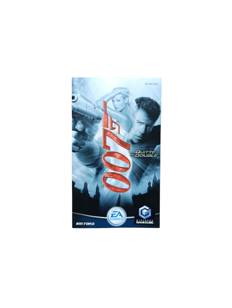 Notice 007 Quitte ou double GameCube FRA