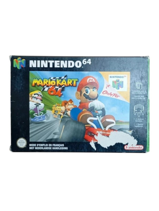 Mario Kart 64 en boîte FRA